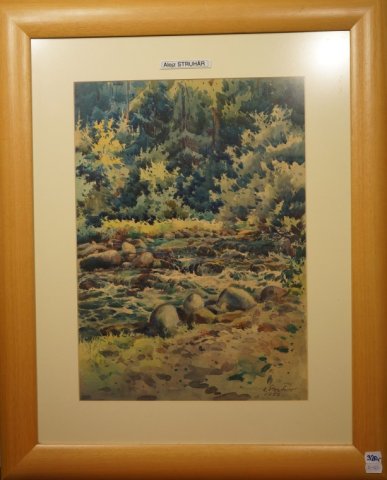 krajina potôčik