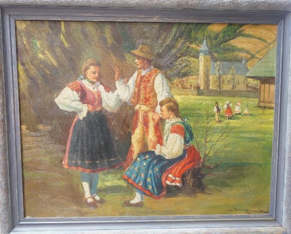 ľudia v krojoch