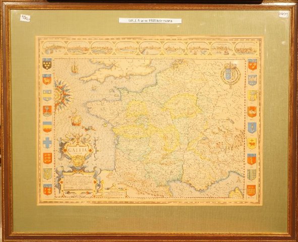mapa Gallia