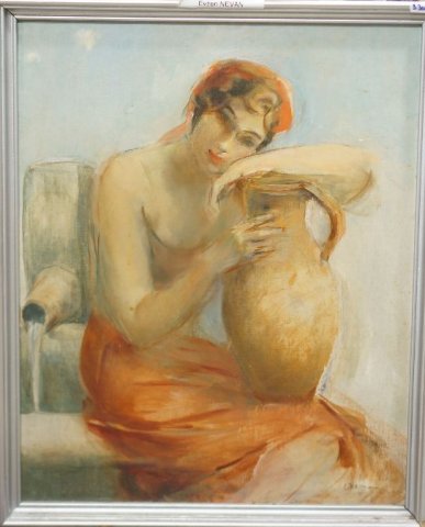 žena s džbánom
