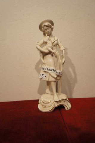 žena s ovečkou